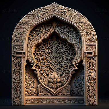 3D model Mihrab (STL)